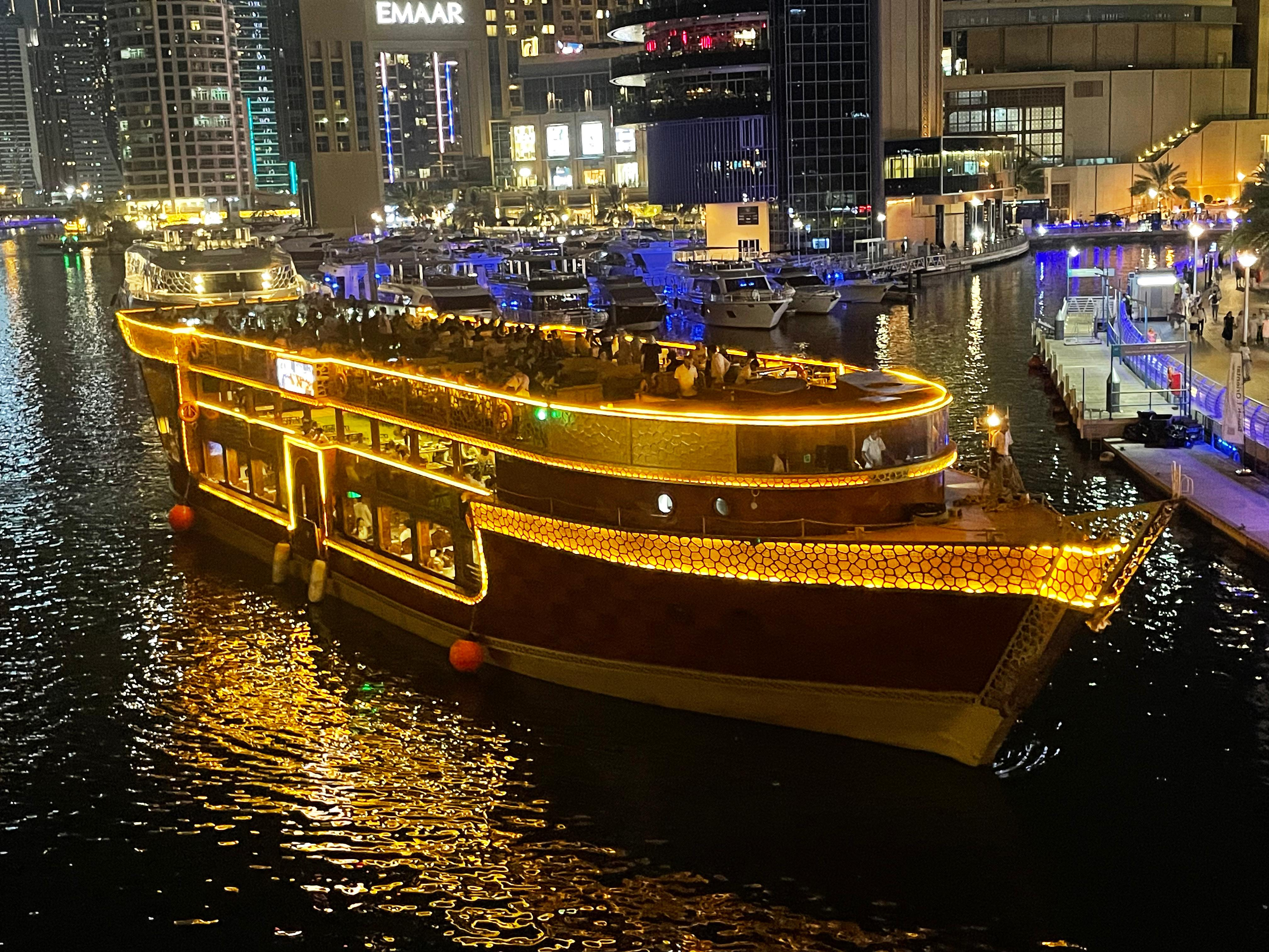 Explore Dubai on a Dhow Cruise Marina
