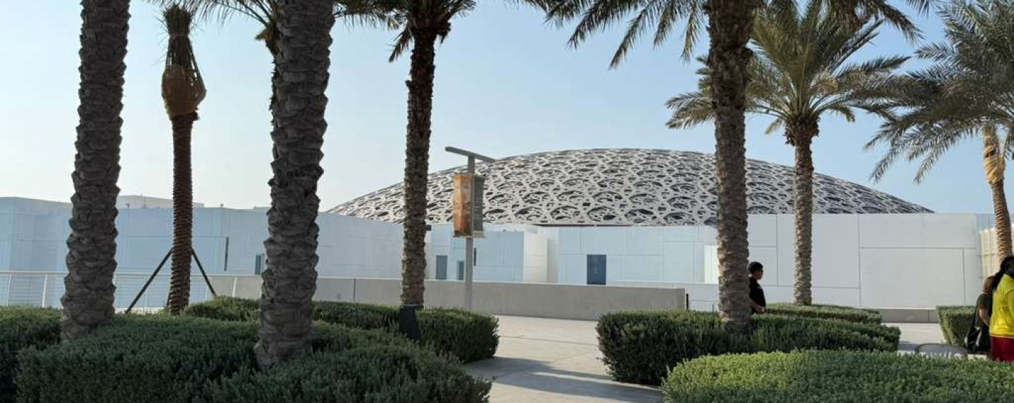 Qasr Al Watan and Louvre Museum